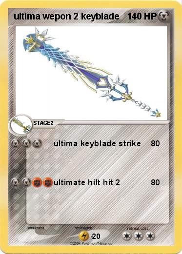 Pokemon ultima wepon 2 keyblade