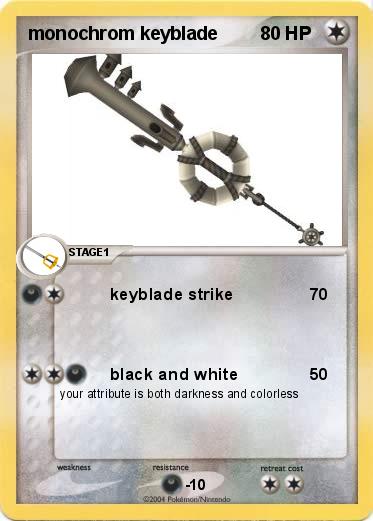 Pokemon monochrom keyblade