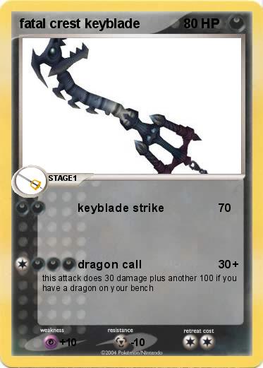 Pokemon fatal crest keyblade