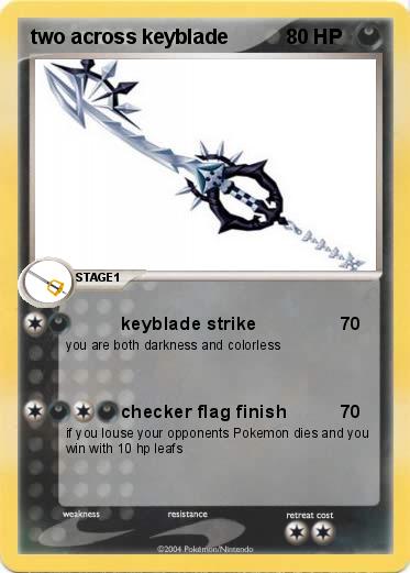 Pokemon two across keyblade