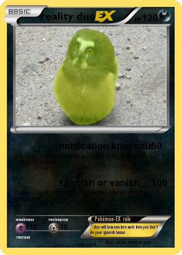 Pokemon reality duo