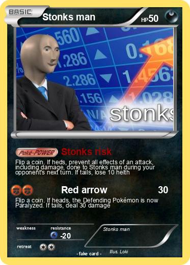 Pokemon Stonks man