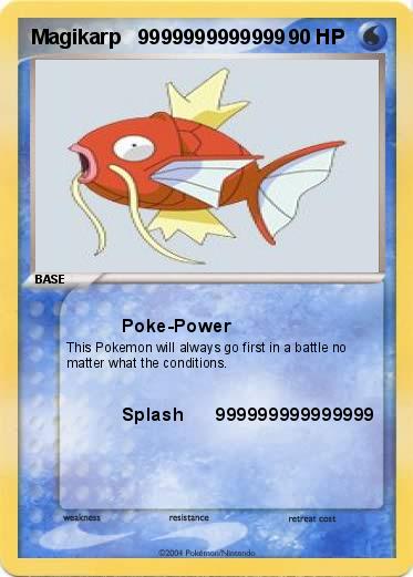 Pokemon Magikarp   9999999999999