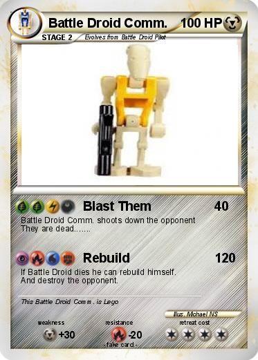 Pokemon Battle Droid Comm.