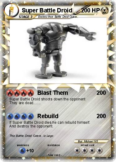 Pokemon Super Battle Droid