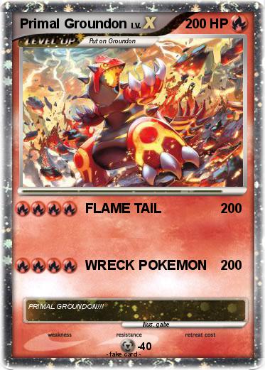 Pokemon Primal Groundon