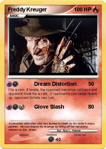 Pokemon Freddy Kreuger