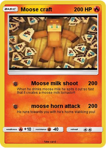 Pokemon Moose craft