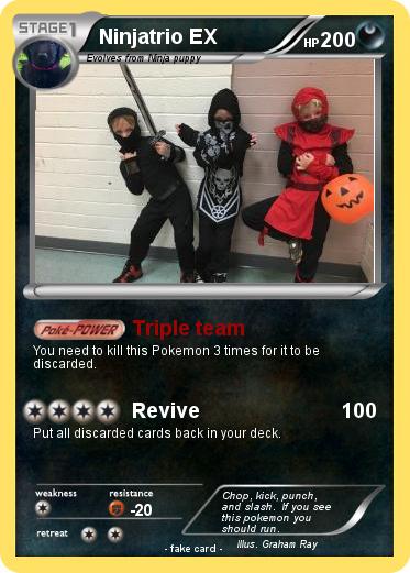 Pokemon Ninjatrio EX