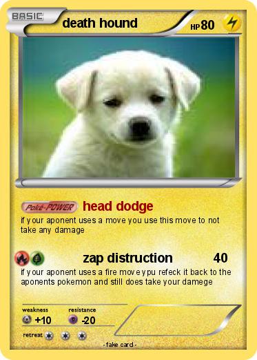 Pokemon death hound