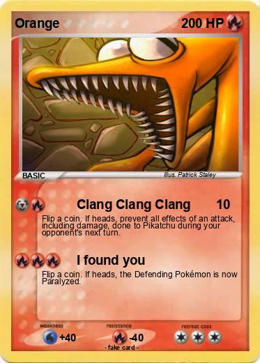 Pokemon Orange