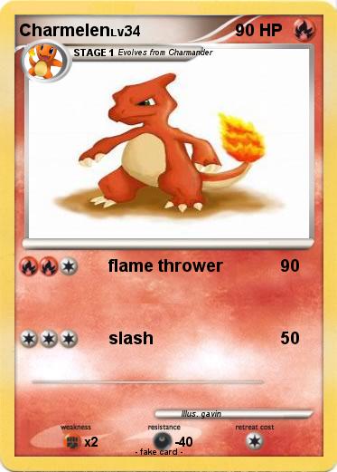 Pokemon Charmelen