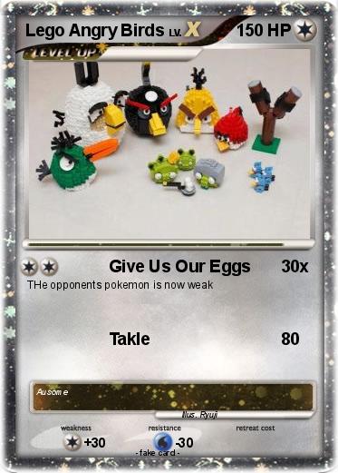 Pokemon Lego Angry Birds