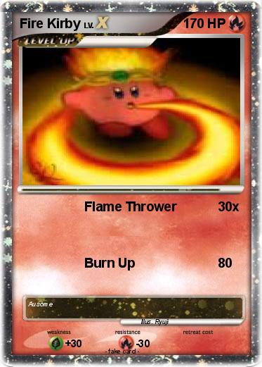 Pokemon Fire Kirby