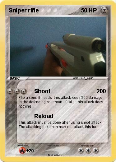 Pokemon Sniper rifle