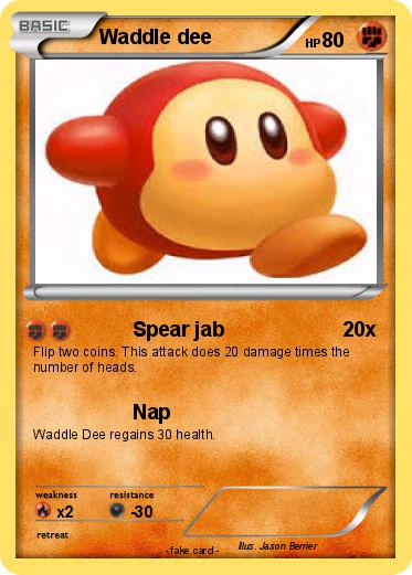 Pokemon Waddle dee