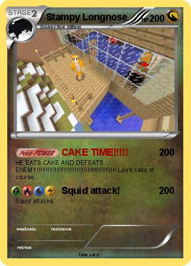 Pokemon Stampy Longnose