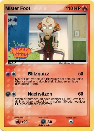 Pokemon Mister Foot