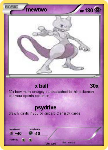 Pokemon mewtwo