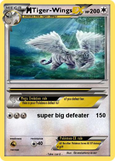 Pokemon Tiger-Wings