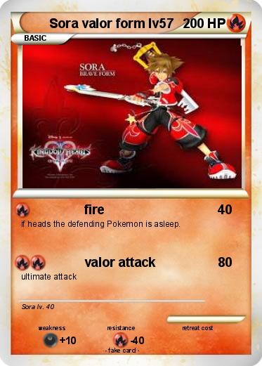 Pokemon Sora valor form lv57