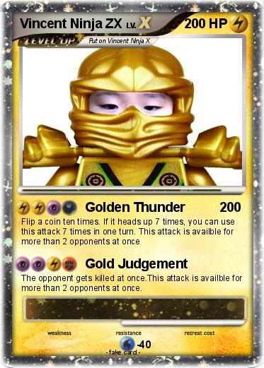 Pokemon Vincent Ninja ZX