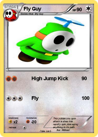 Pokemon Fly Guy