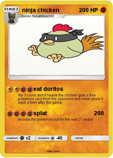 Pokemon ninja chicken