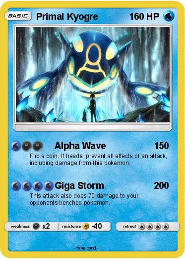 Pokemon Primal Kyogre