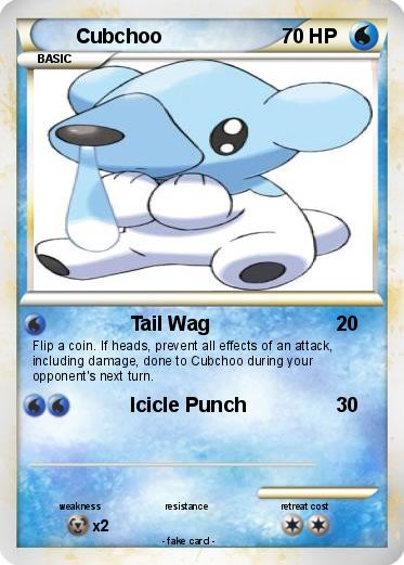 Pokemon Cubchoo