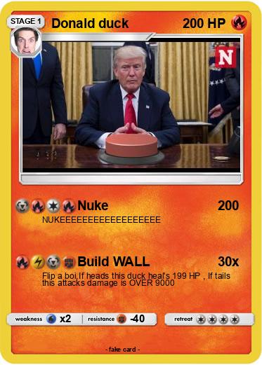Pokemon Donald duck
