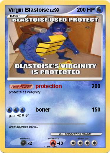 Pokemon Virgin Blastoise