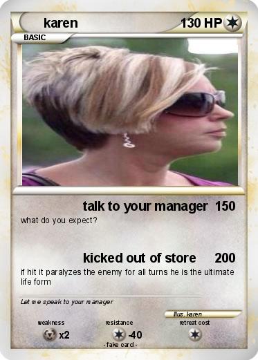 Pokemon karen