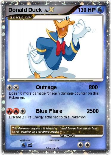 Pokemon Donald Duck