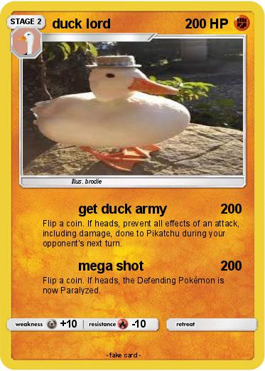 Pokemon duck lord