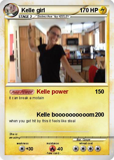 Pokemon Kelle girl