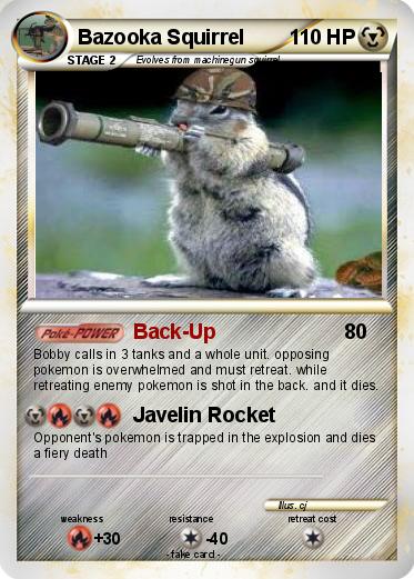 Pokemon Bazooka Squirrel