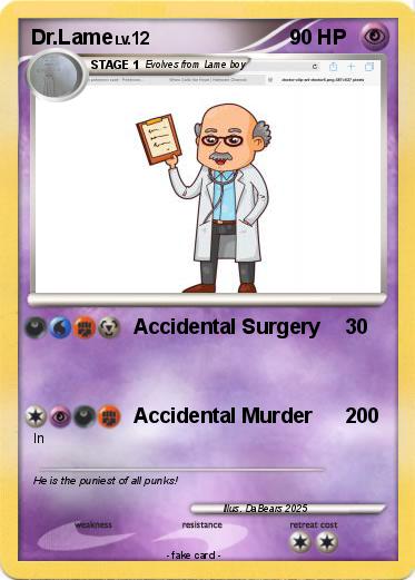 Pokemon Dr.Lame