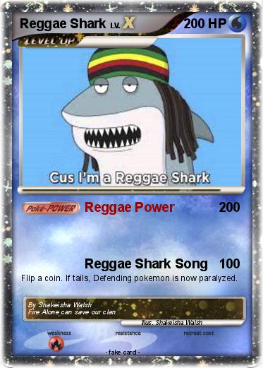 Pokemon Reggae Shark