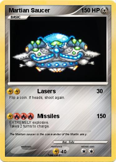 Pokemon Martian Saucer