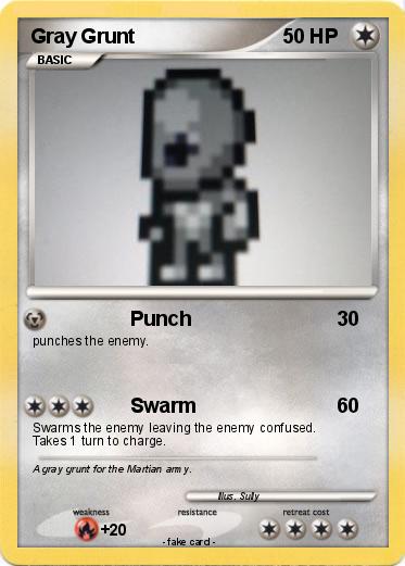 Pokemon Gray Grunt
