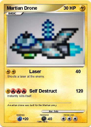 Pokemon Martian Drone