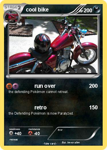 Pokemon cool bike