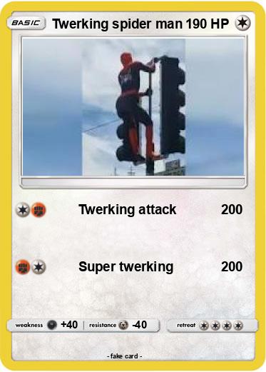 Pokemon Twerking spider man