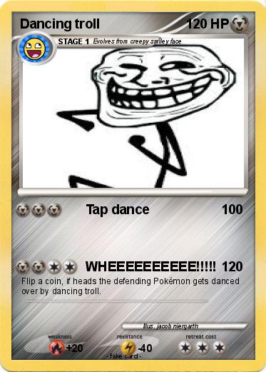 Pokemon Dancing troll