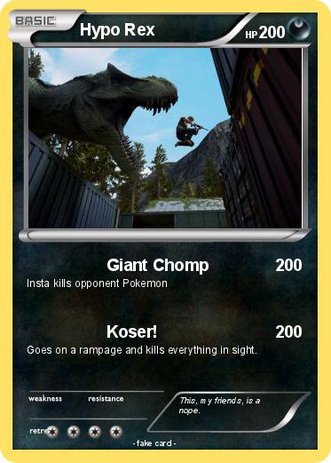 Pokemon Hypo Rex