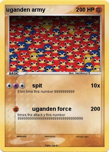Pokemon uganden army