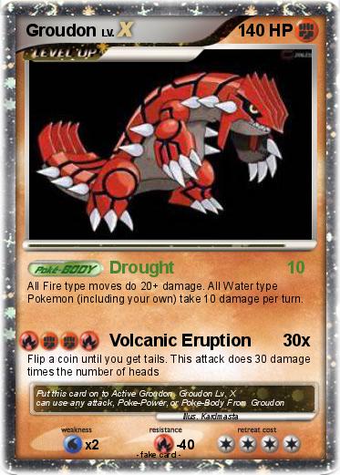 Pokemon Groudon