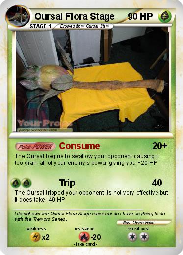 Pokemon Oursal Flora Stage