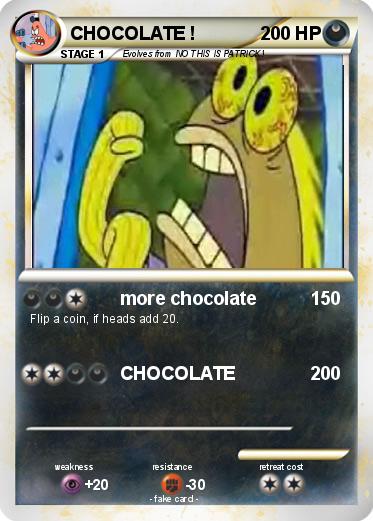 Pokemon CHOCOLATE !